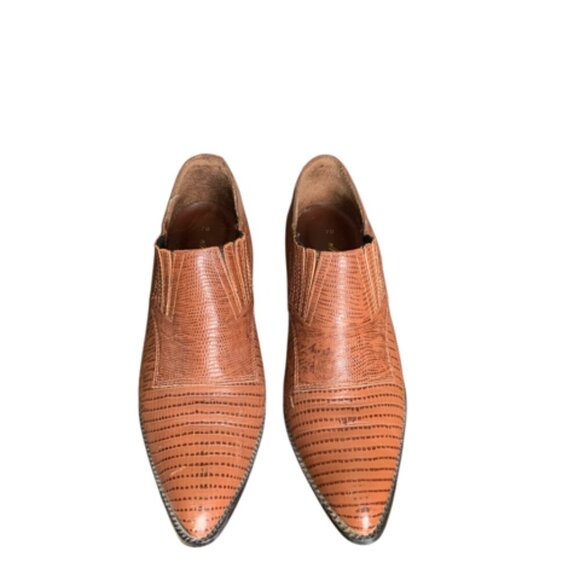 Genuine Leather Ankle Booties – Size 7 US – Made in Brazil - Picture 3 of 9